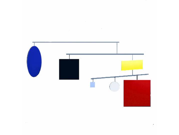 Flensted Mobiles - Circle Square (Guggenheim) Mobile