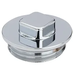 Viega Stopfen 113797 G 3/4, Messing verchromt, mit Vierkant