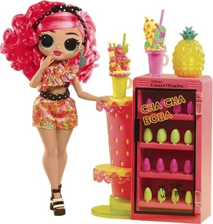 L. O. L. Surprise! OMG Nagelstudio mit Puppe - Pinky Pops Fruit Shop