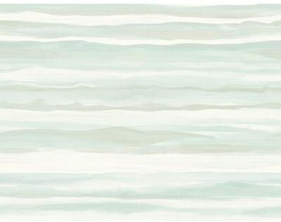 Seabrook Designs Kentmere Waves Unpasted Wallpaper