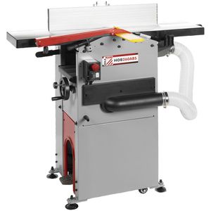 Holzmann Hobelmaschine HOB260ABS 400V, Abricht- und Dickenhobel, 1800W, Spandicke 0 - 3mm