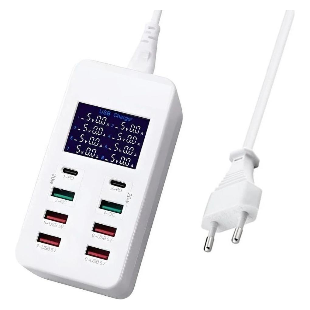 PowerGuard 8-Fach Smart USB Charger (60 W) (WLX-A8T)