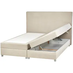 BOXSPRINGBETT 160/200cm Helles Beige Minister