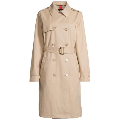 Trenchcoat NEW VIEW "Taylor", Damen, Gr. L, beige, Casual, regular fit, Mäntel, Liegekragen