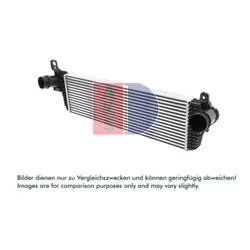 Ladeluftkühler AKS DASIS 047025N für VW Transporter T5 Multivan