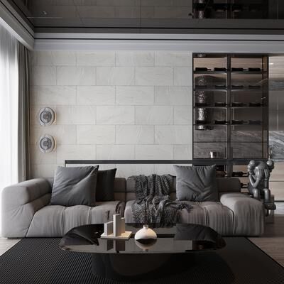 "Apollo tile 12"" x 24"" Splendor Matte Stone Beige Porcelain Tile (11.62 sq ft/case) - 6 Pack"