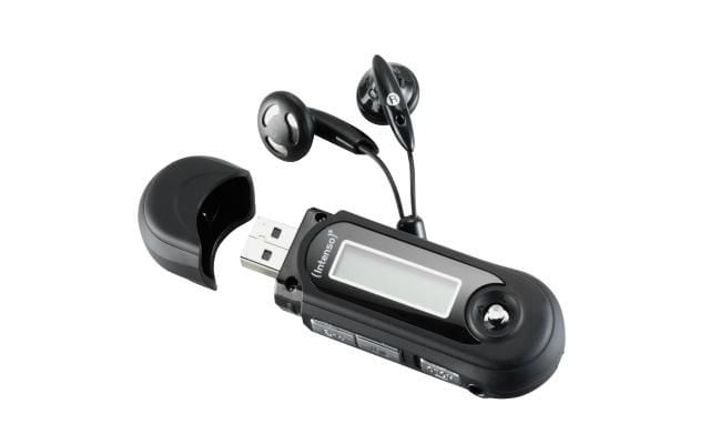 Intenso Music Walker MP3 Spieler 16 GB (Schwarz) 3601470