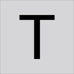 RZB Buchstabe "T" 99220.003.T
