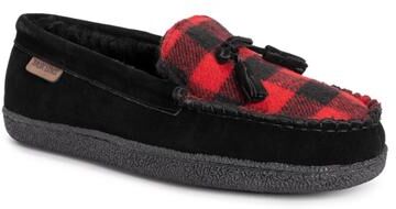 MUK LUKS Talan Slipper - Mens 10 Grey Slipper Medium