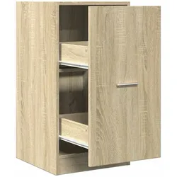vidaXL Apothekerschrank Sonoma-Eiche 40x41x77,5 cm Holzwerkstoff