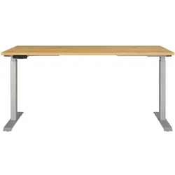 Germania-Werke Schreibtisch höhenverstellbar (elektrisch) »Jet« 160 cm schwarz, 160x120x80 cm