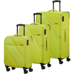 American Tourister Sun Break 3 PC Set A, Koffer, Grün