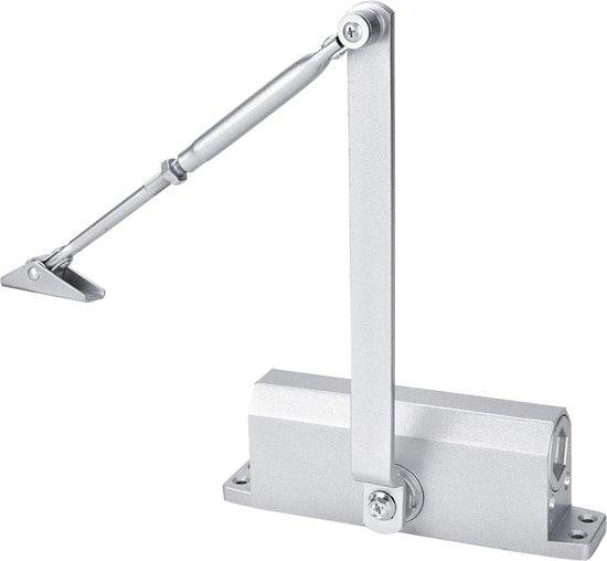 Dailygoods Heavy Duty Deurdranger in Zilver Staal