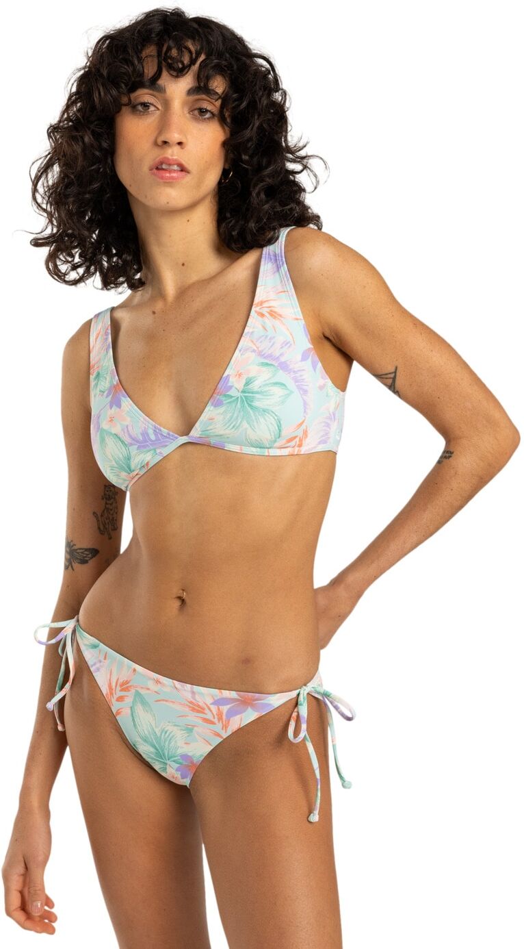 Bikini-Hose BILLABONG "Wave Haze", Damen, Gr. L, blau, Obermaterial: 78% Nylon, 22% Elasthan., Badehosen Bikini-Hose blau L