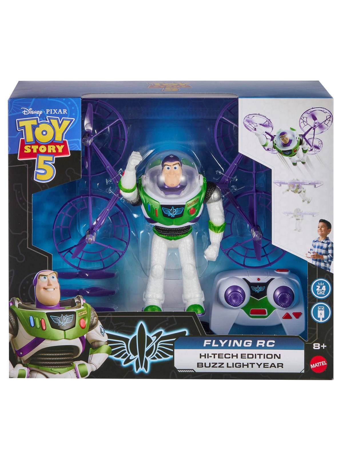 Toy Story 5 Flying Hi-Tech Buzz Lightyear RC