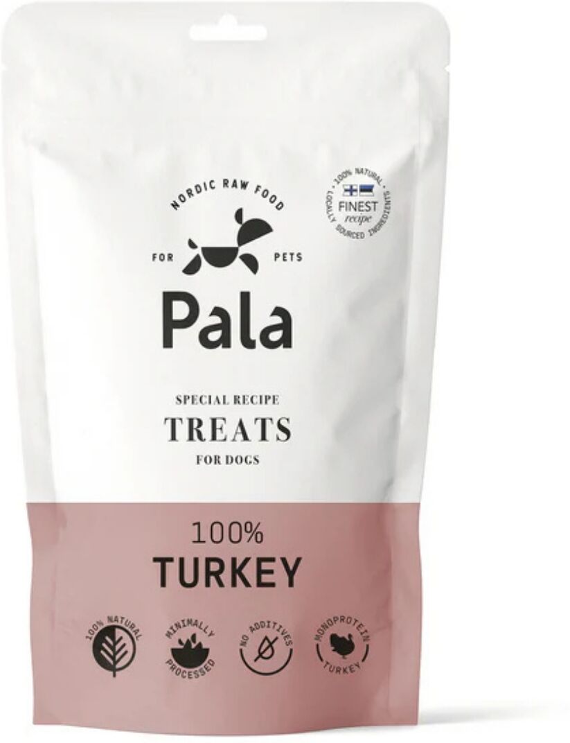 Pala Snack per Cani 100% Tacchino Monoproteici 100 g