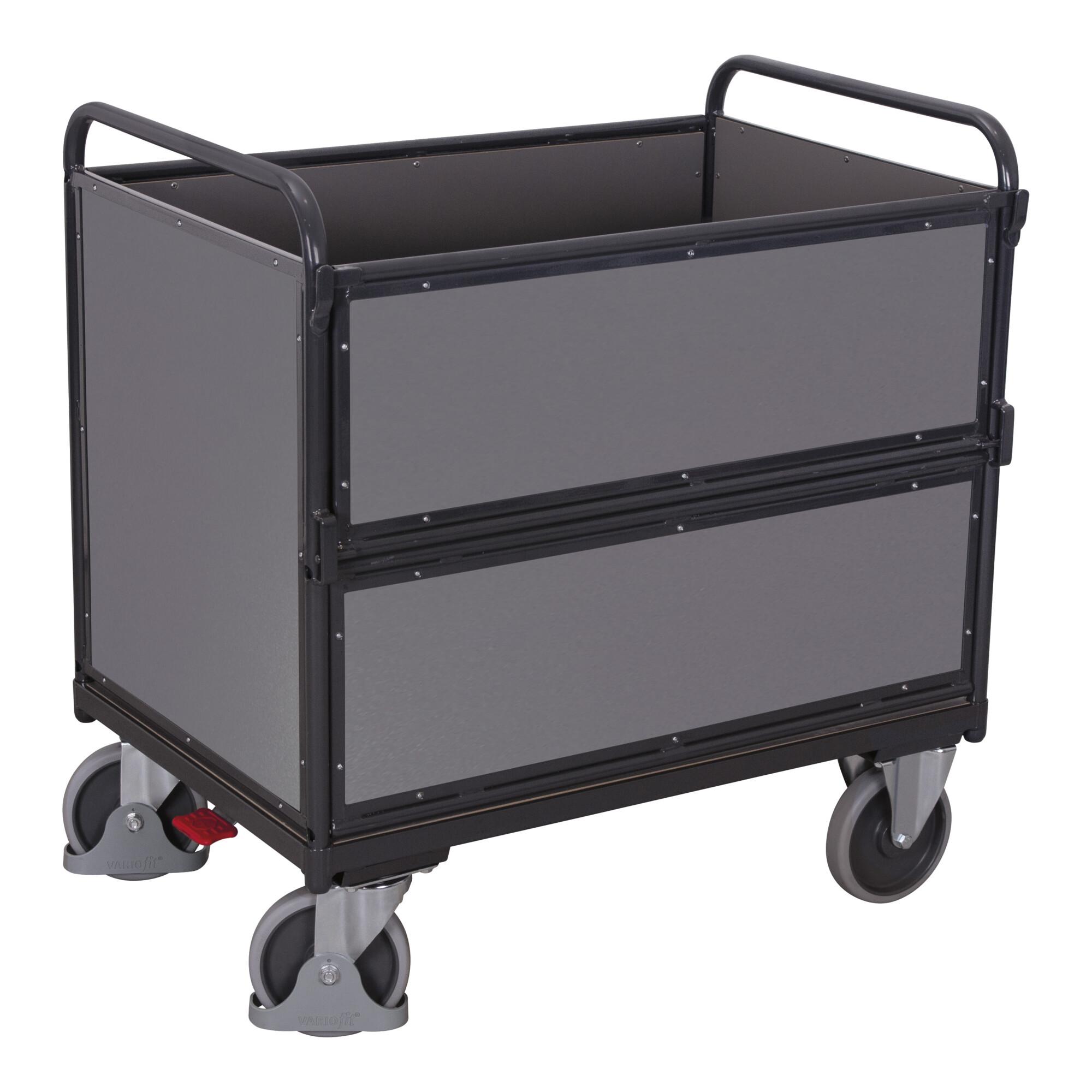 VARIOfit Holzkastenwagen RAL 7016 (sw-800.406/AG)