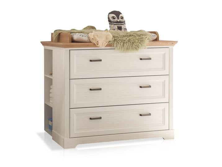 JENNA Wickelkommode, Material Spanplatte, Piniefarbig /