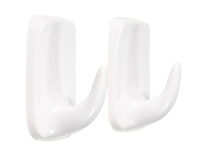 Universalhaken Weiss 2 Stück