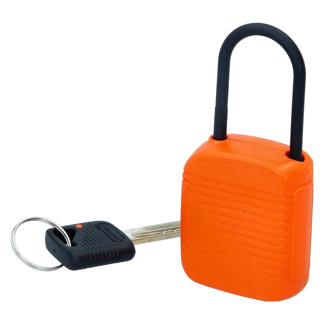 KS Tools Absperr-Vorhängeschloss, orange, Verbundmaterial, 38 mm (117.0220)