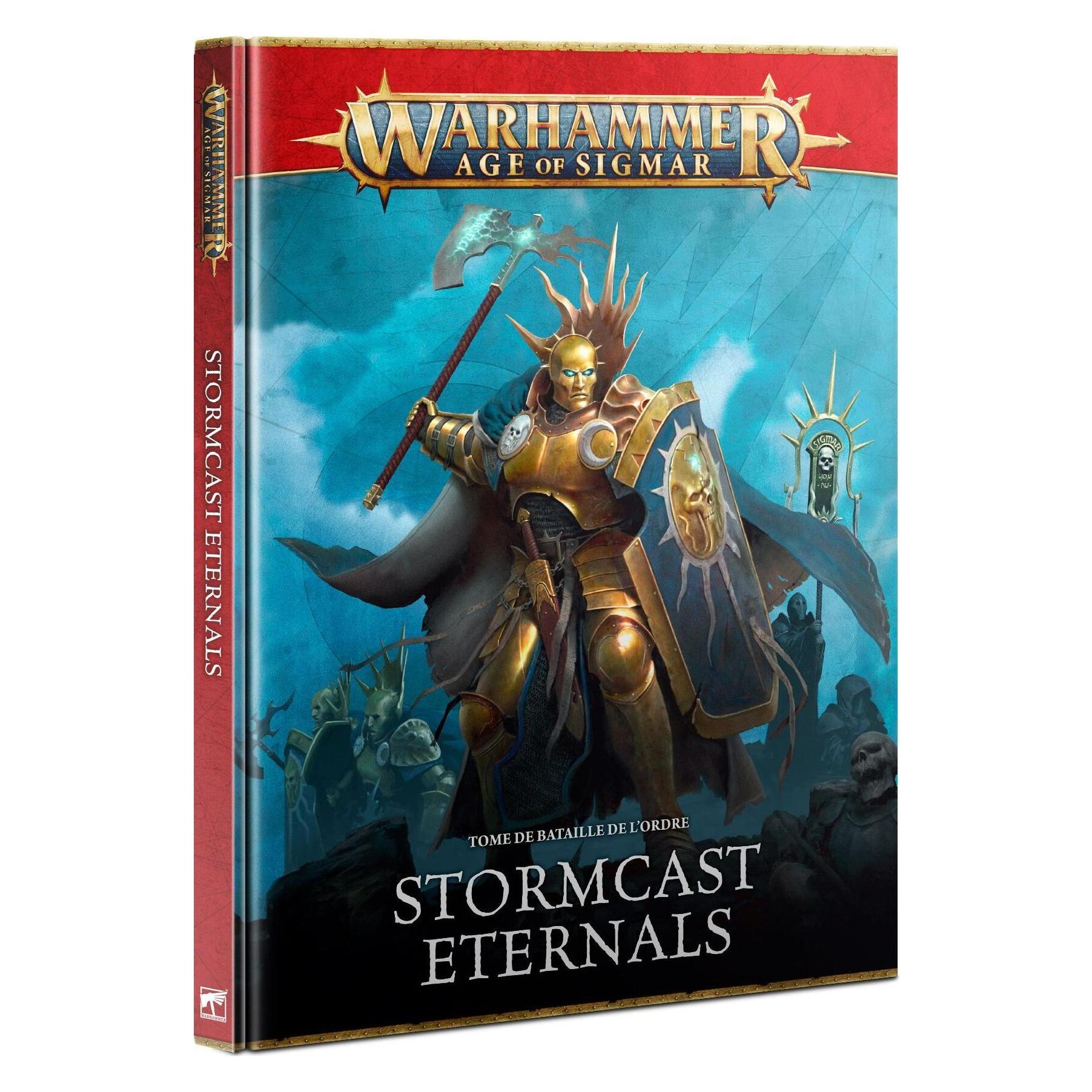 Games Workshop Warhammer AoS - Battletome V.4 Stormcast Eternals (Fr) (Papier) (01030218008)