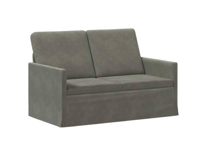 vidaXL 2-Sitzer Sofa Hellgrau 130 x 81 x 82 cm Cordstoff Bietet dauerhafte Unterstützung und Zuverlässigkeit. Schaumkissen sorgen für überlegenen Komfort