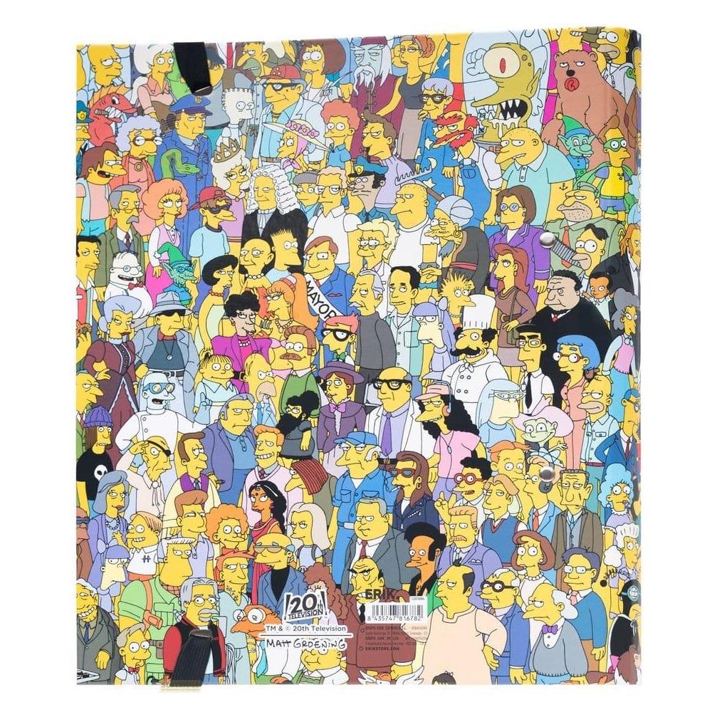 Grupo Erik Les Simpson classeur à anneaux 2 anneaux 32 x 28 cm (GPE81678)