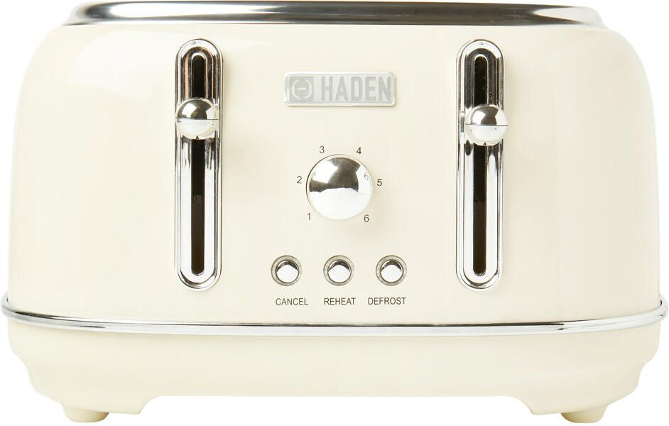 HADEN Heritage 4 Slice Toaster Heritage Ivory White 4 - Slice