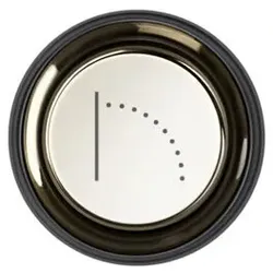 Gessi Venti20 Bedientaste-Abdeckung Schwall, Deckenmontage, SP03293845, Farbe: Dark Bronze
