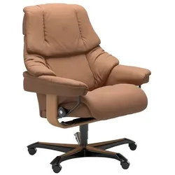 Stressless Bürostuhl Reno Office Leder Braun Batick Latte
