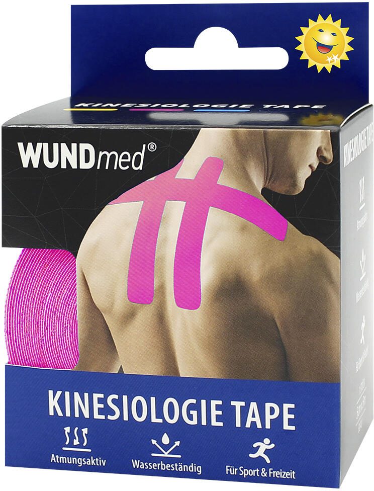 WUNDmed® Tape Kinesiologie pink 1 St. 04-040