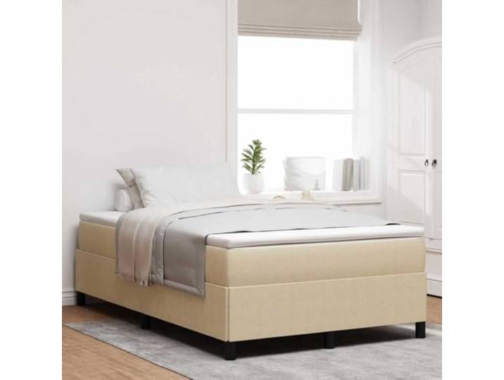 YUTAASU Boxspringbett Grau-Grün 120 x 190 cm Cordstoff Samtbezug, Kiefernholzrahmen, Lattenrost inklusive, Kunststoffbeine, Pflegeleicht