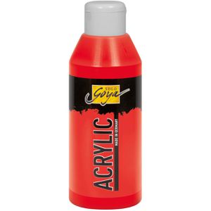 Kreul Acrylfarben 84207 Solo Goya Acrylic, zinnoberrot, 250ml