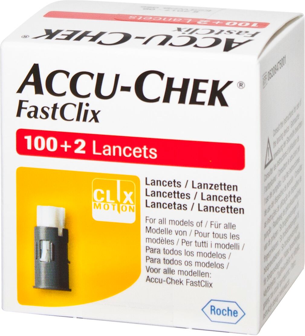 ACCU-CHEK - Accu - Chek Mobile Fastclix Lancettes 102 Pièces