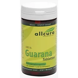 GUARANA TABLETTEN 200 mg Extraktpulver 100 St