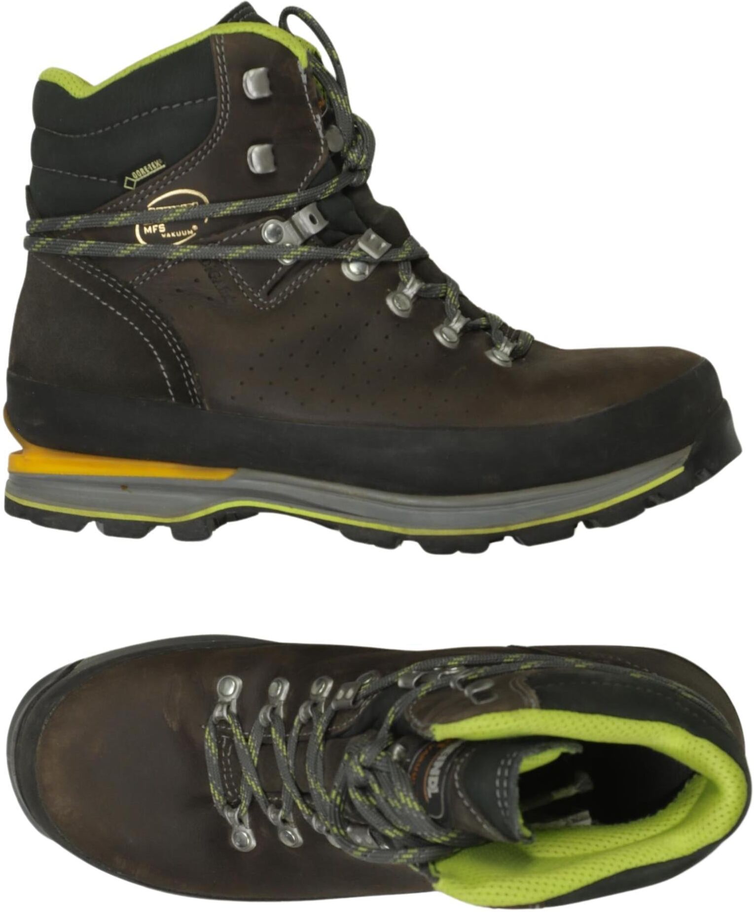 Meindl Damen Stiefelette, Neon, Gr. EU 42, Leder - Second Hand