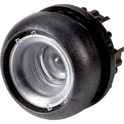Eaton 216604 Drucktaste, RMQ-Titan, tastend, ohne Tastenplatte, Frontring Schwarz M22S-D-X  - 10 Stück