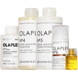 730ml Olaplex Starter Set (No.3PLUS 100ml + No.4 250ml + No.5 250ml + No.6 100ml + No.7 30ml)