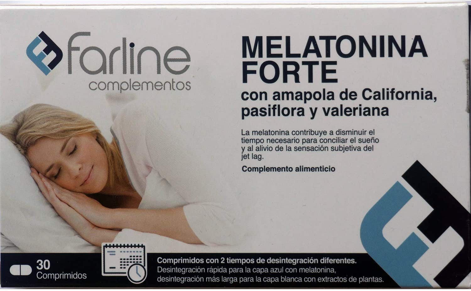 Farline Melatonina Forte 30 Comprimidos