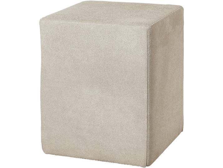 Polsterhocker HOME AFFAIRE, beige, B:40cm H:50cm T:40cm, Hocker, Polsterhocker, Polsterhocker eckig, stoffbezogen