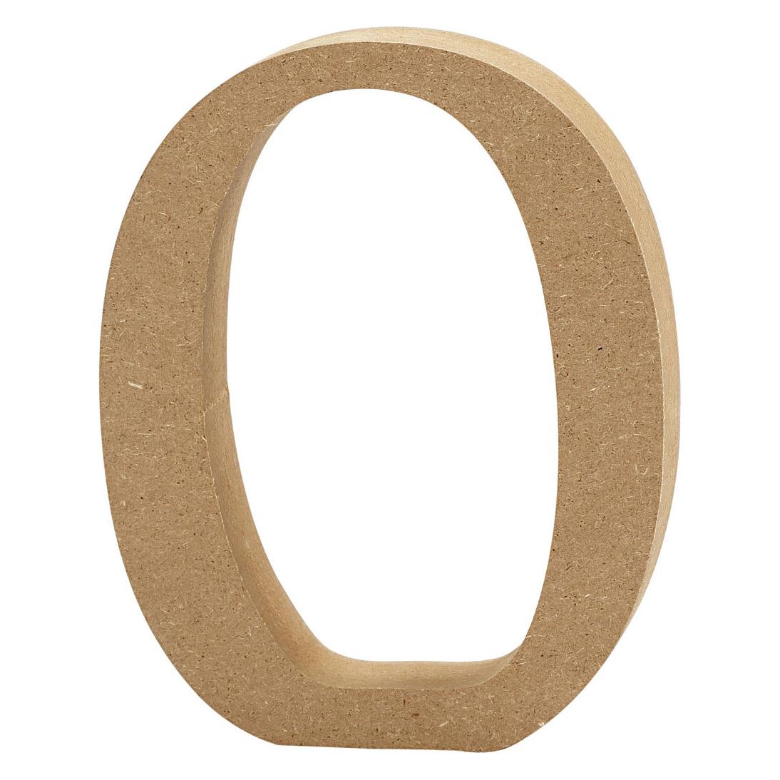 Creativ Company Letter O MDF 8cm, 1st. (5712854003773)