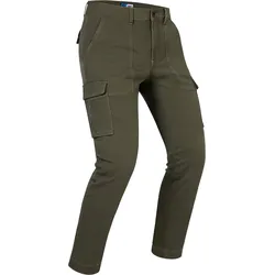 PMJ Aviator, Textilhose - Dunkelgrün - 28
