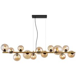LED-Hängeleuchte Riha Schwarz max. 3,5 Watt