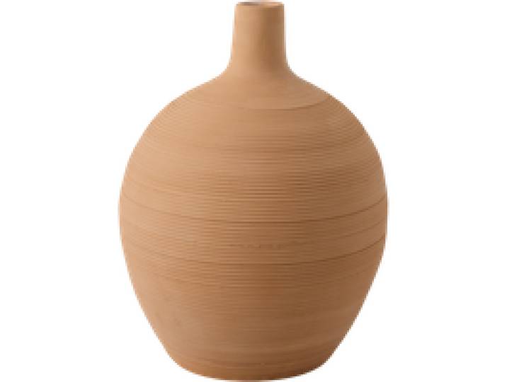 Vase rond long fût en céramique H46 cm Mahé