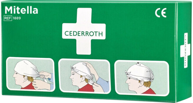 CEDERROTH Bandage/Compresses pour bras/tête 2 pcs. Mitellen (1889)