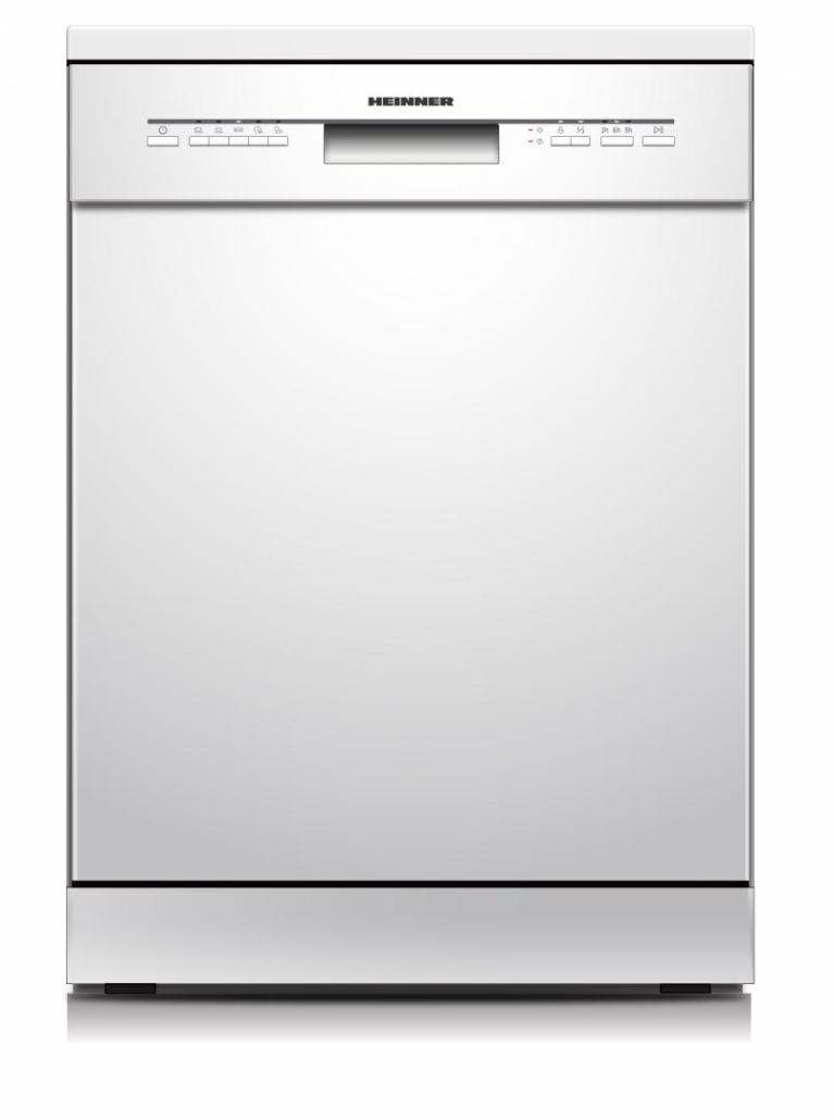 Heinner HDW-FSM60514WE++ Geschirrspüler 14 Maßgedecke, , 5 Programme, 60 cm, Weiß
