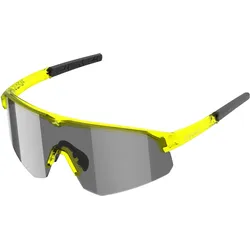 Tripoint, Unisex, Sportbrille, Lake Victoria Small (Transparent Neon Yellow, Blue Multi, Smoke), Gelb