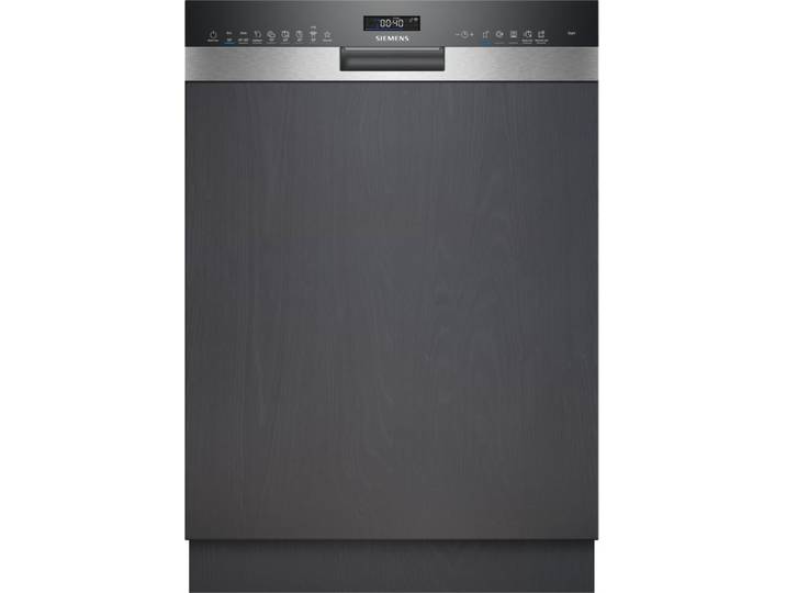 SIEMENS teilintegrierbarer Geschirrspüler iQ500 SN55YS07CE, 14 Maßgedecke, Energiesparlösungen mit smartStart und hohe Flexibilität beim Beladen