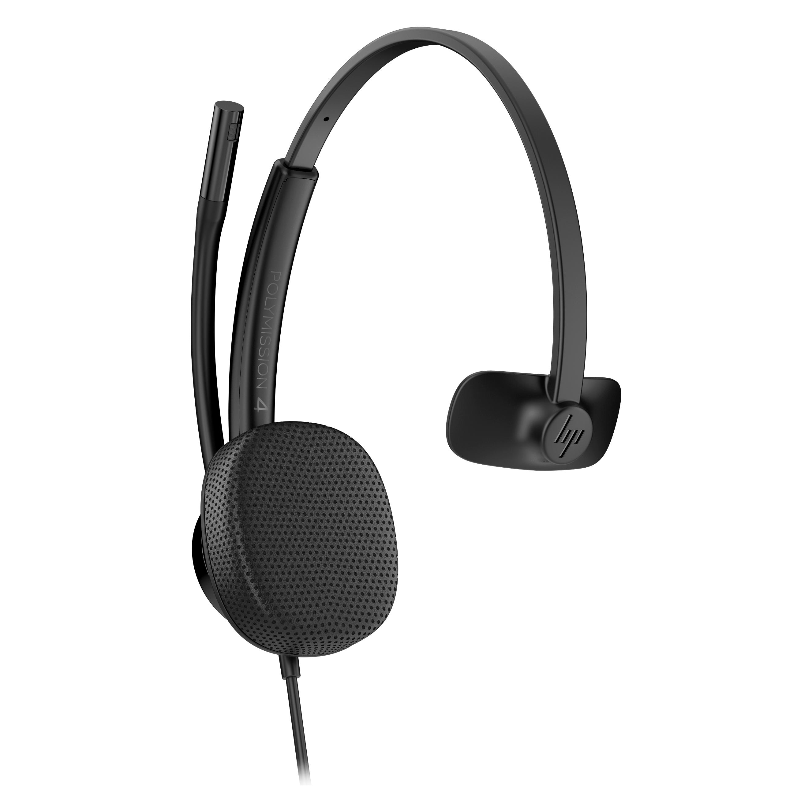 HP Poly Mission 415 AI Noise (Kabelgebunden, USB-A, USB-C, Google Meet, Microsoft Teams, Zoom) (C01B2AA)
