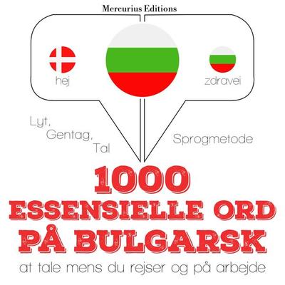 1000 essentielle ord på bulgarsk - JM Gardner, Audio, 9782821128316